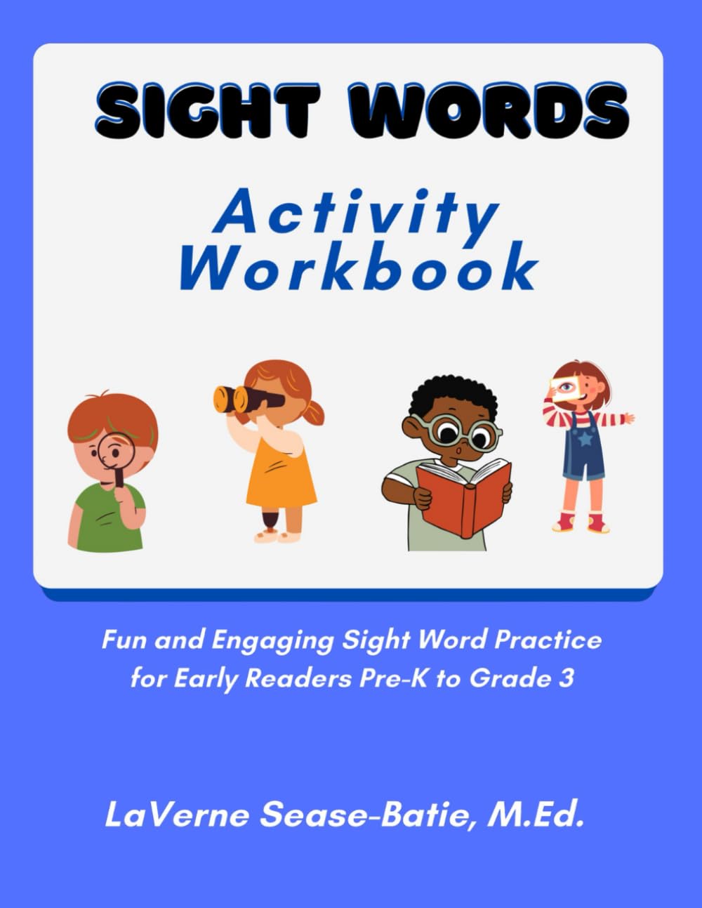 Sight Words Activity Workbook book cover